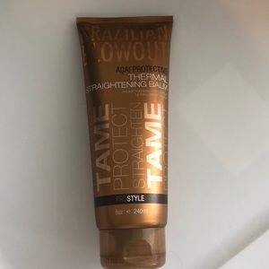 Brazilian blowout thermal straightening balm